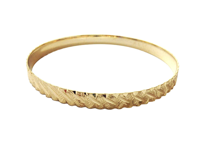 Gold Plated | Diamond Cut Bangles